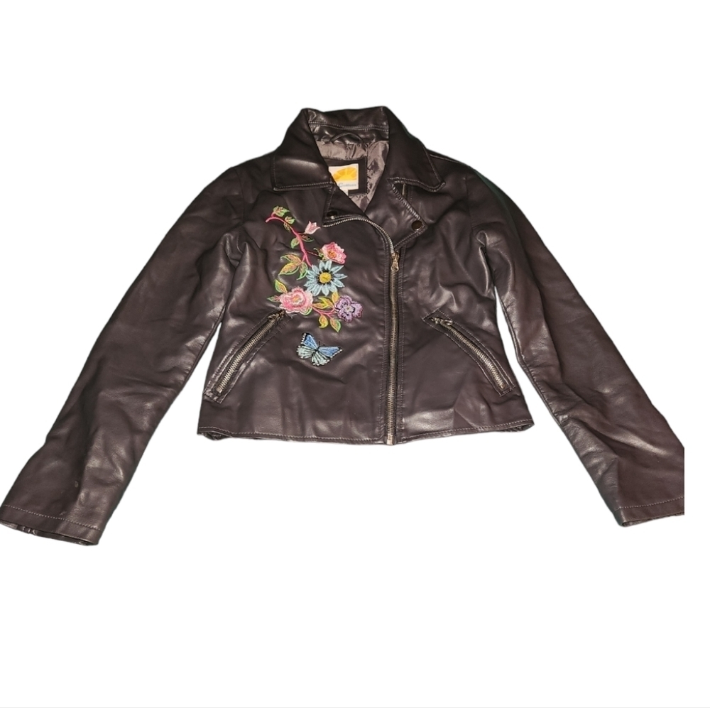 C&C California Girls Faux Leather Jacket
